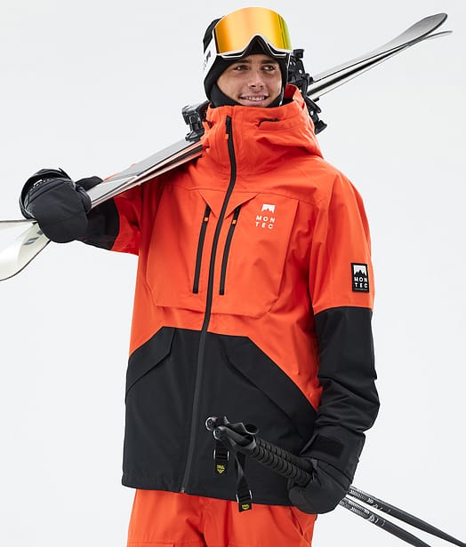 Montec Arch Laskettelutakki Miehet Orange/Black