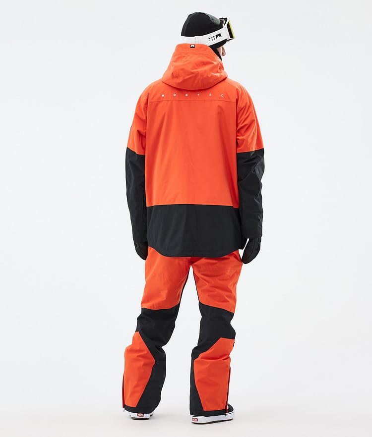 Montec Arch Lumilautailutakki Miehet Orange/Black Renewed, Kuva 5 / 10