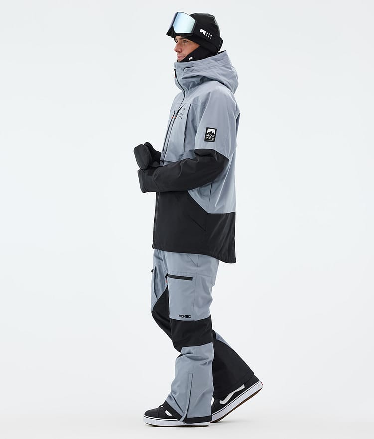 Montec Arch Lumilautailutakki Miehet Soft Blue/Black, Kuva 4 / 10