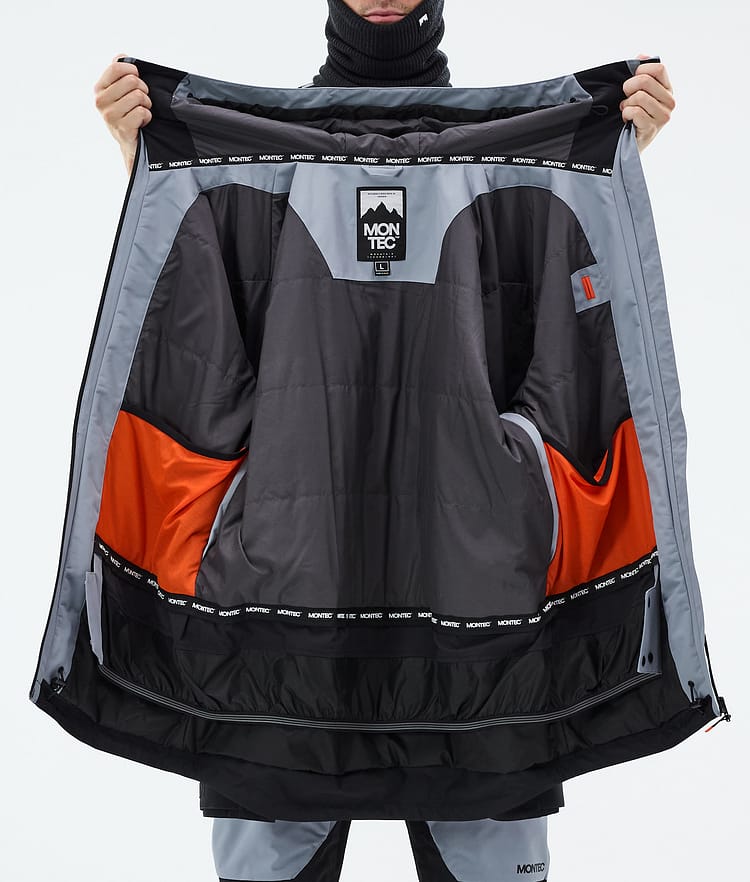 Montec Arch Lumilautailutakki Miehet Soft Blue/Black, Kuva 10 / 10