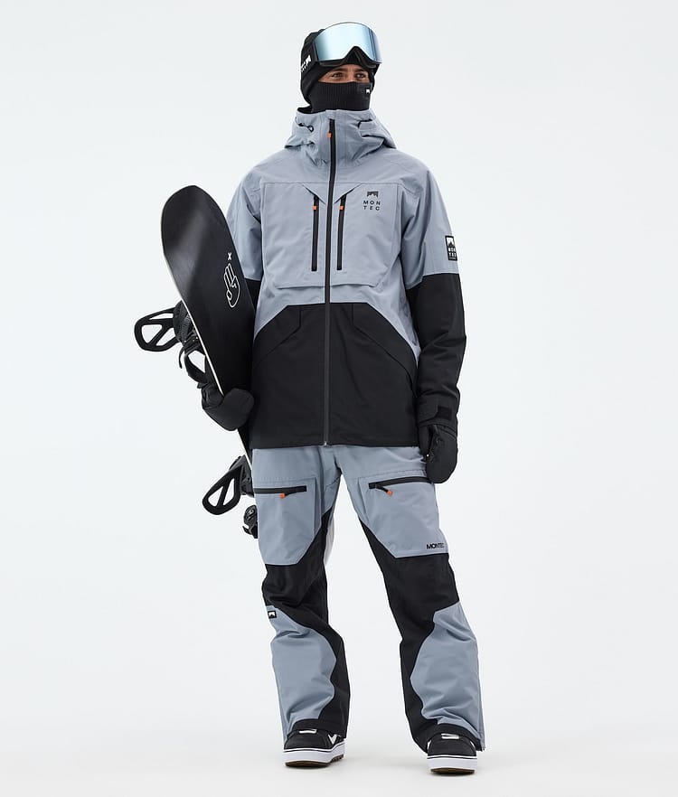 Montec Arch Lumilautailuhousut Miehet Soft Blue/Black, Kuva 2 / 7