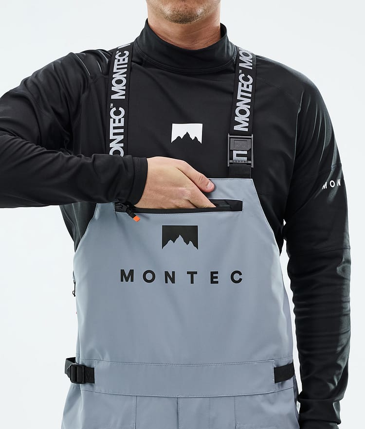 Montec Arch Lasketteluhousut Miehet Soft Blue/Black, Kuva 5 / 6