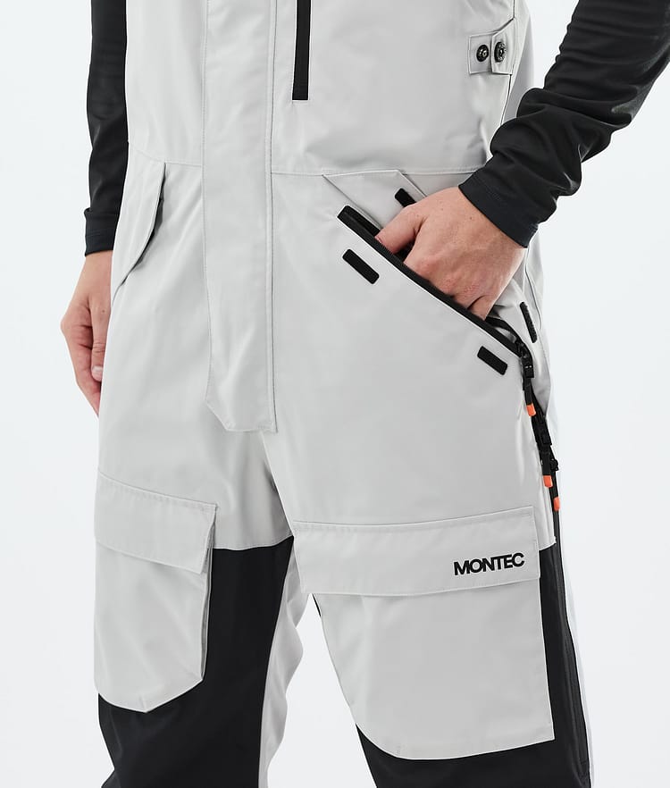 Montec Fawk Lasketteluhousut Miehet Light Grey/Black, Kuva 4 / 6