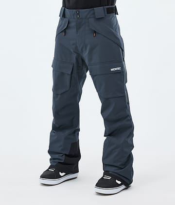 Montec Kirin Lumilautailuhousut Metal Blue