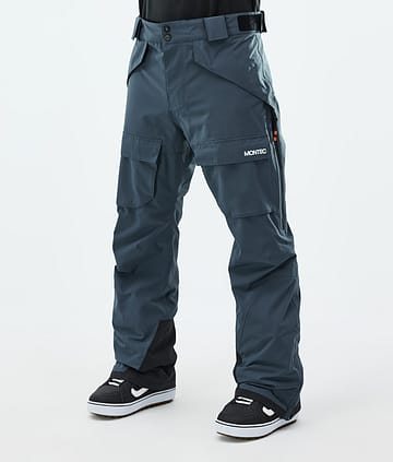 Montec Kirin Lumilautailuhousut Miehet Metal Blue