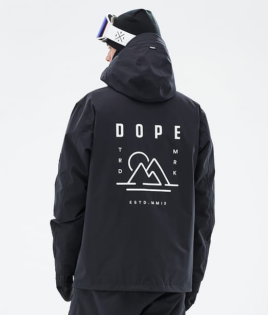 Dope Blizzard Lumilautailutakki Miehet North Black