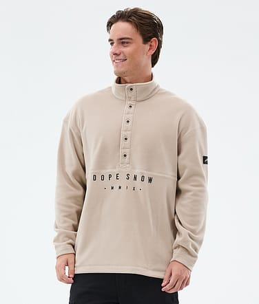 Dope Comfy Fleecepaita Miehet Sand