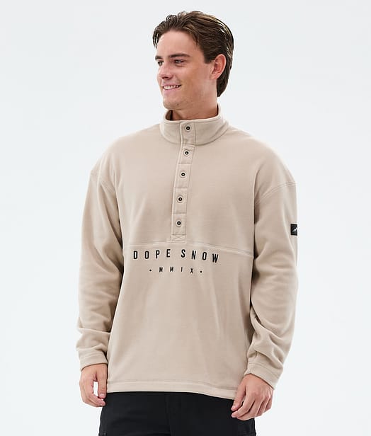 Dope Comfy Fleecepaita Miehet Sand