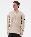 Dope Comfy Fleecepaita Miehet Sand