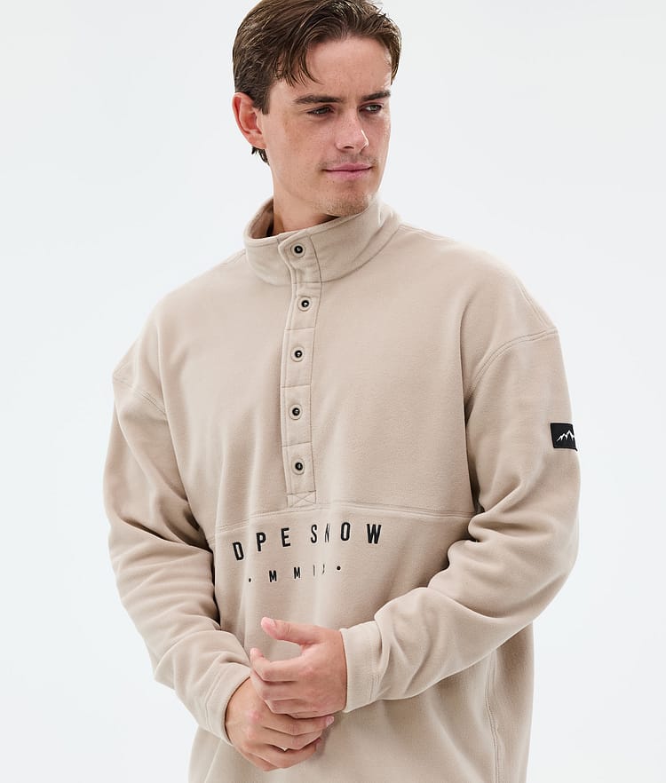 Dope Comfy Fleecepaita Miehet Sand, Kuva 2 / 6