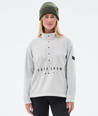 Dope Comfy W Fleecepaita Naiset Light Grey