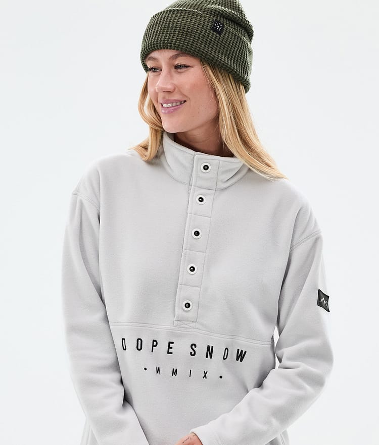 Dope Comfy W Fleecepaita Naiset Light Grey, Kuva 2 / 6