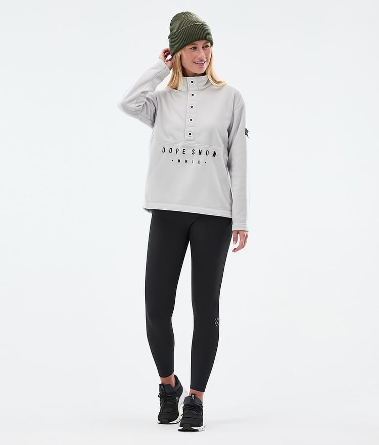 Dope Comfy W Fleecepaita Naiset Light Grey, Kuva 3 / 6