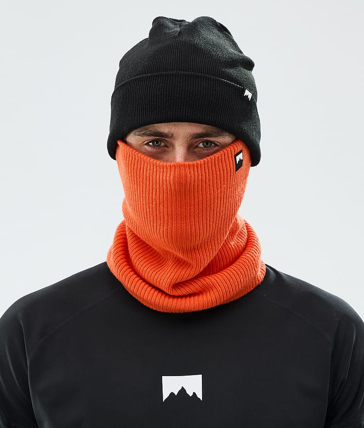 Montec Classic Knitted Tuubihuivi Orange, Kuva 2 / 3