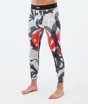 Dope Snuggle Kerrastohousut Miehet 2X-Up Spray Black Red