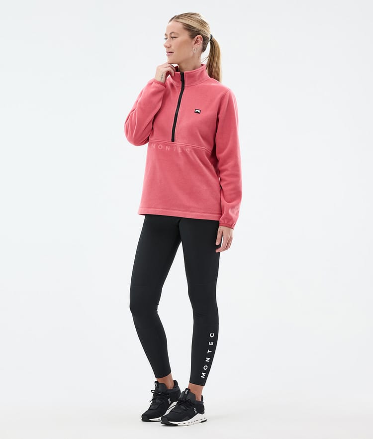Montec Echo W Fleecepaita Naiset Light Red, Kuva 3 / 5