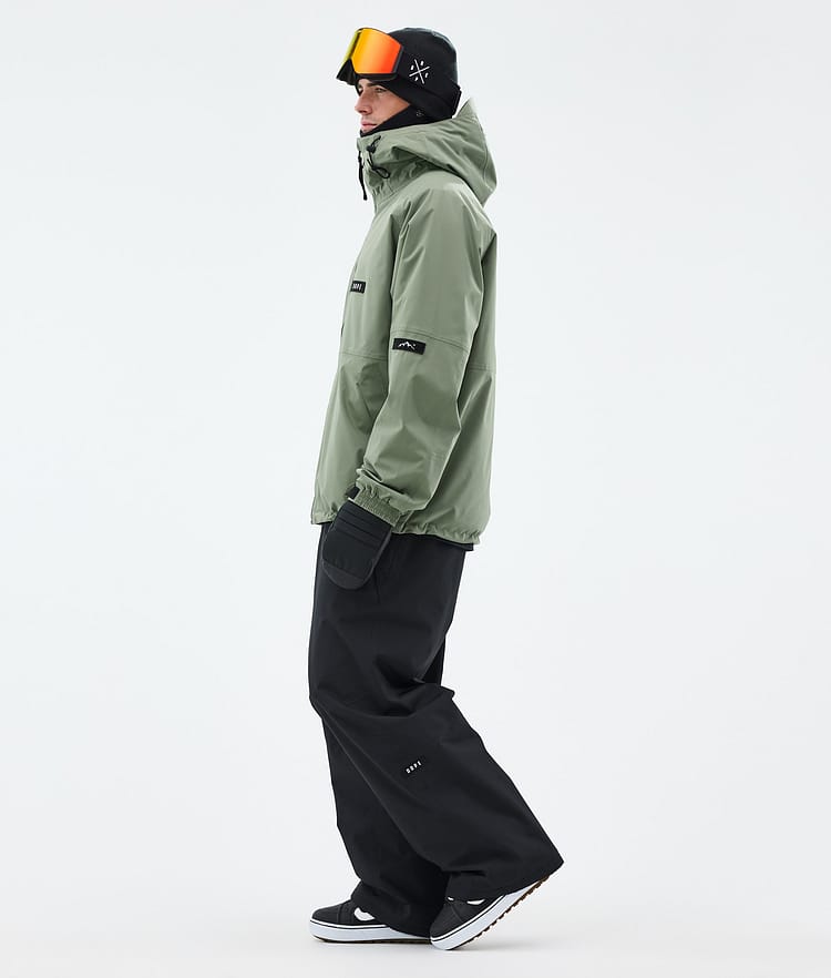 Dope Spartan Lumilautailutakki Miehet Moss Green, Kuva 3 / 8