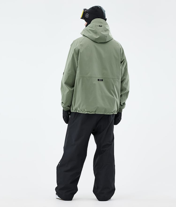 Dope Spartan Lumilautailutakki Miehet Moss Green, Kuva 4 / 8