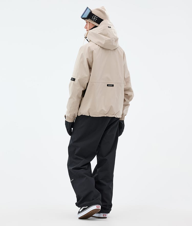 Dope Spartan W Lumilautailutakki Naiset Sand, Kuva 4 / 8