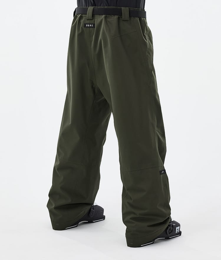 Dope Big 24 Lasketteluhousut Miehet Olive Green, Kuva 4 / 5