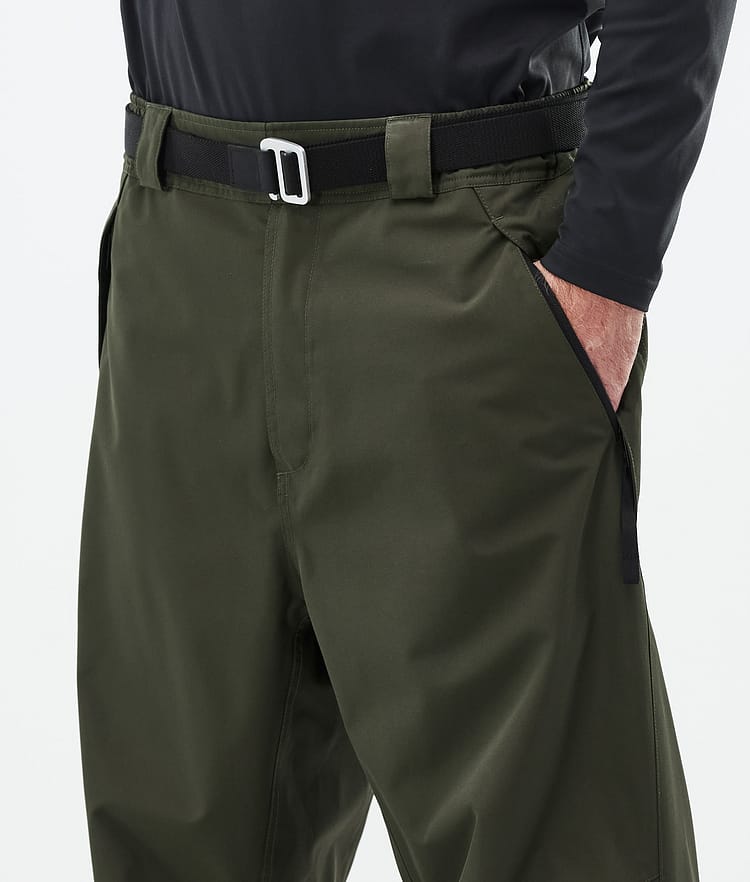 Dope Big 24 Lumilautailuhousut Miehet Olive Green, Image 5 of 5