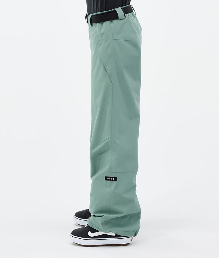 Dope Big W 2024 Lumilautailuhousut Naiset Faded Green, Kuva 3 / 5