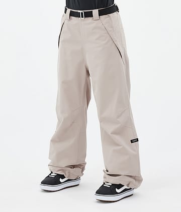 Dope Big W 2024 Lumilautailuhousut Naiset Sand
