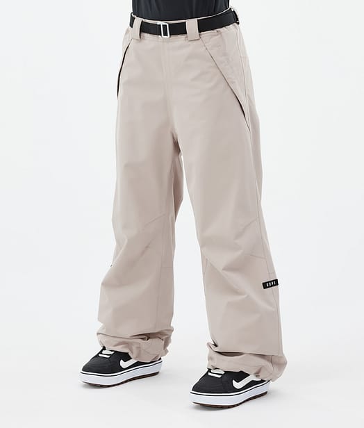Dope Big W 2024 Lumilautailuhousut Naiset Sand