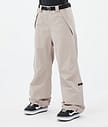 Dope Big W 2024 Lumilautailuhousut Naiset Sand