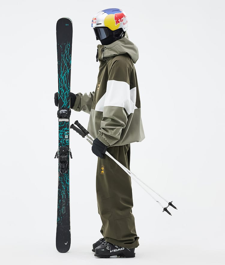 Dope JT Spartan Laskettelutakki Miehet Olive Green/Whitish/Greenish, Kuva 3 / 8