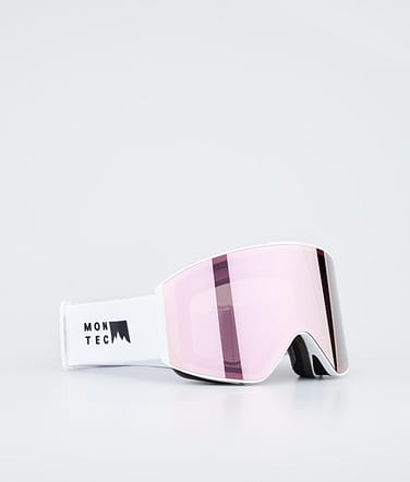 Montec Scope Laskettelulasit White W/Rose Mirror