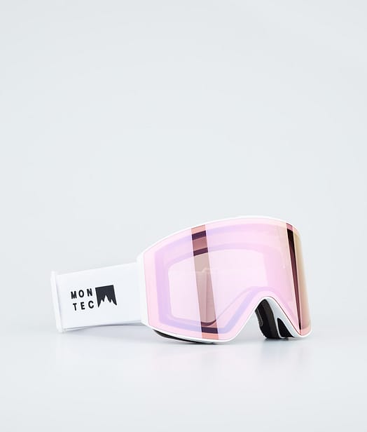 Montec Scope Laskettelulasit White W/Pink Sapphire Mirror
