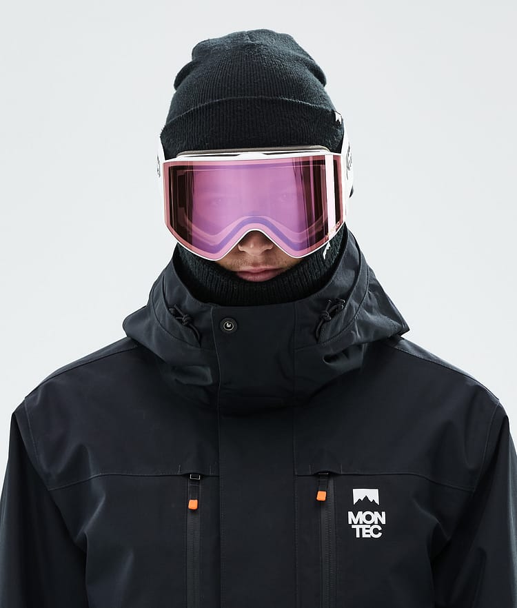 Montec Scope Laskettelulasit White W/Pink Sapphire Mirror, Kuva 3 / 6