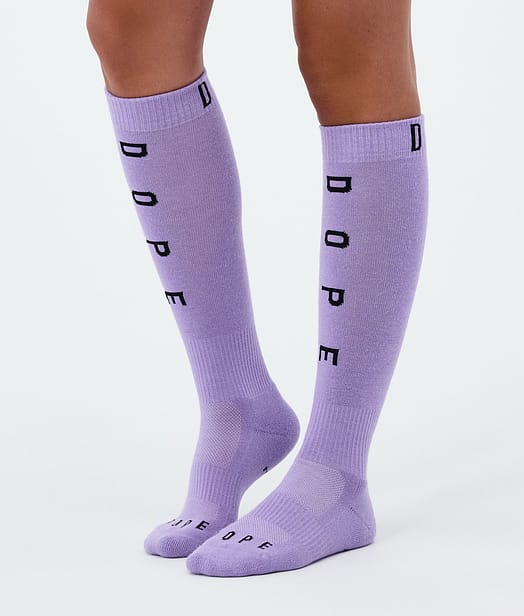 Dope Essential Laskettelusukat Faded Violet