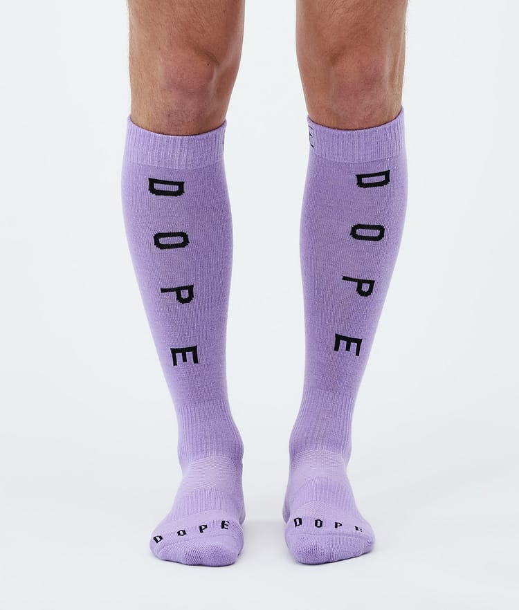 Dope Essential Laskettelusukat Faded Violet, Kuva 2 / 3