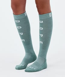 Dope Essential Laskettelusukat Faded Green