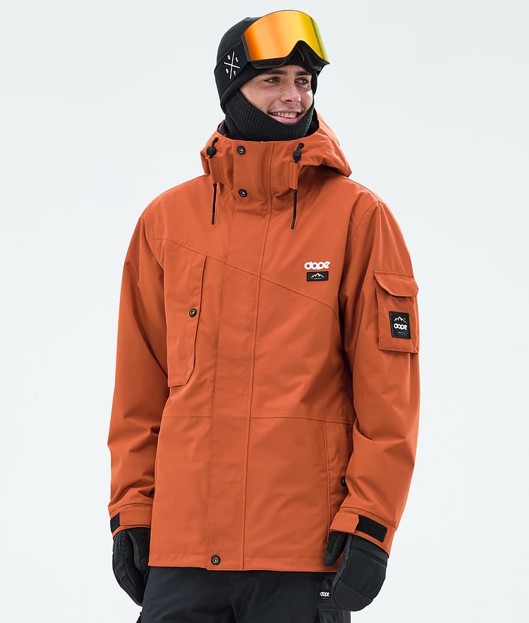 Dope Adept Lumilautailutakki Miehet Burned Orange, Kuva 1 / 9