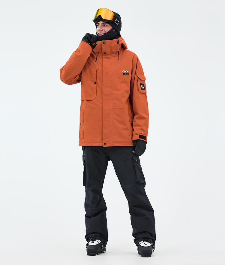 Dope Adept Laskettelutakki Miehet Burned Orange, Kuva 2 / 9