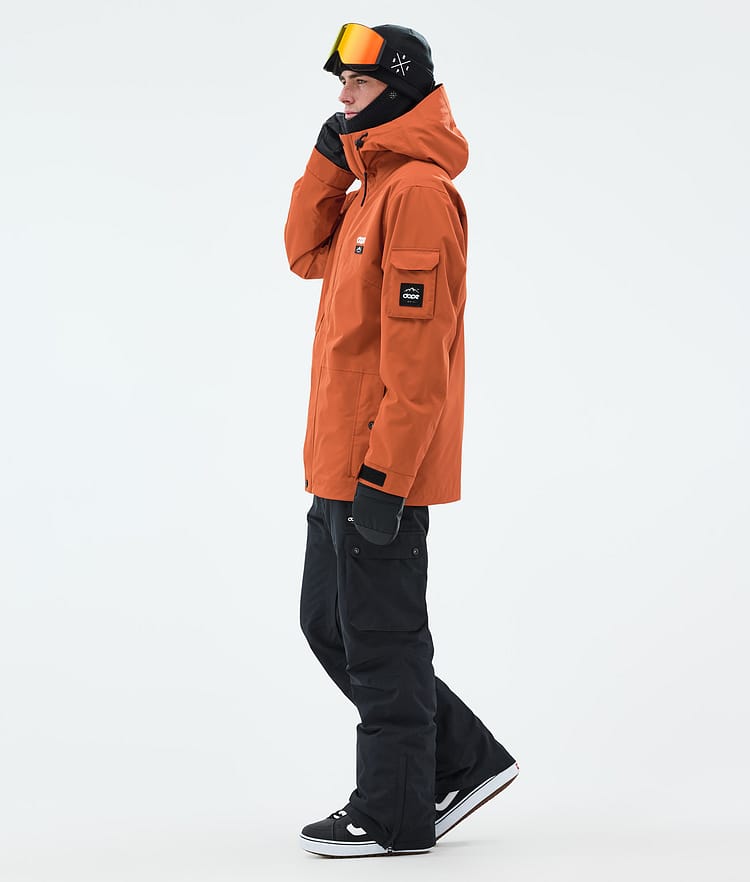 Dope Adept Lumilautailutakki Miehet Burned Orange, Kuva 3 / 9