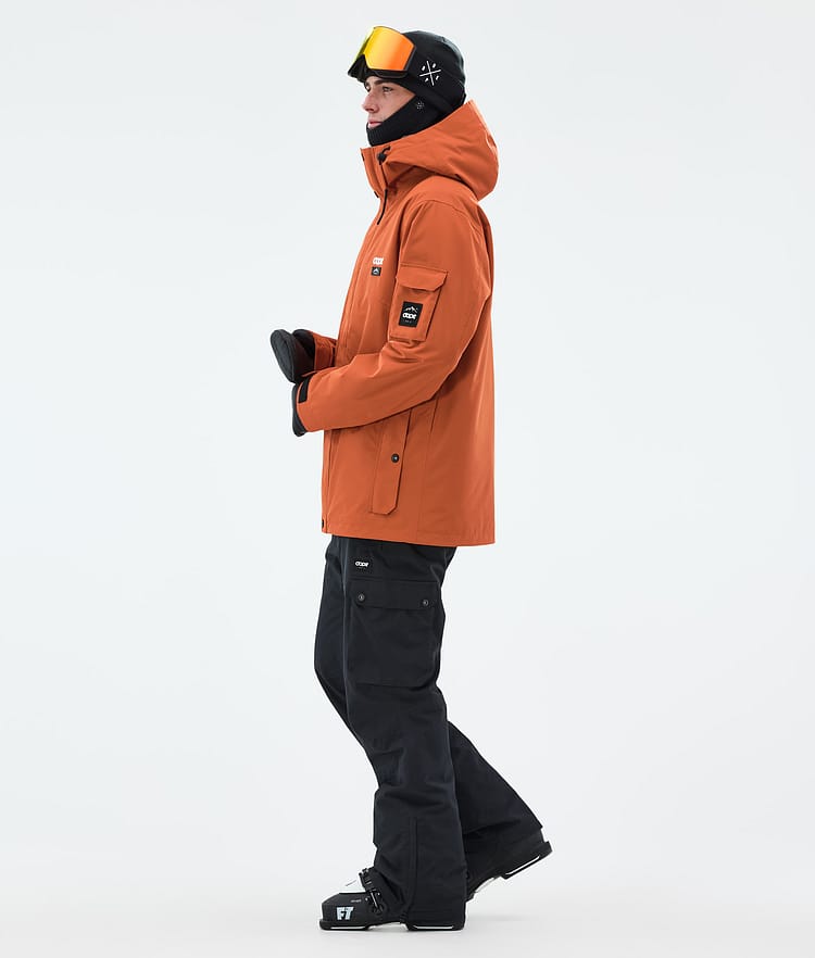 Dope Adept Laskettelutakki Miehet Burned Orange, Kuva 3 / 9