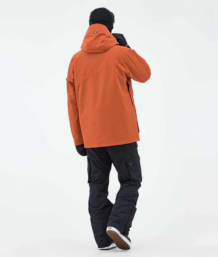 Dope Adept Lumilautailutakki Miehet Burned Orange, Kuva 4 / 9