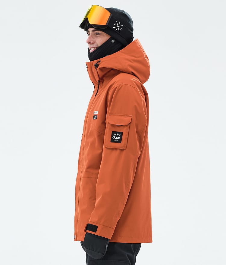 Dope Adept Laskettelutakki Miehet Burned Orange, Kuva 5 / 9