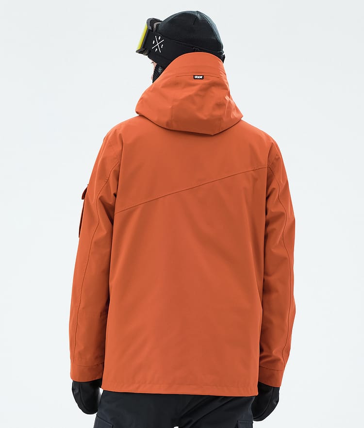 Dope Adept Lumilautailutakki Miehet Burned Orange, Kuva 6 / 9