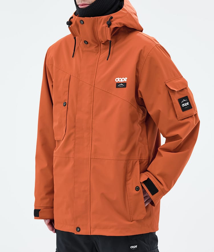 Dope Adept Lumilautailutakki Miehet Burned Orange, Kuva 7 / 9