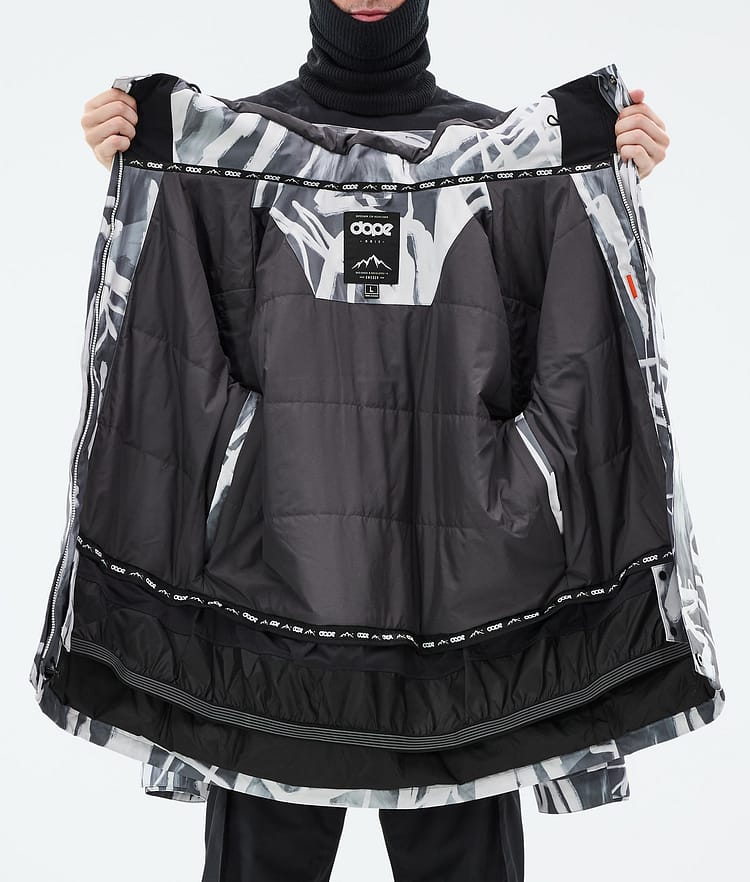 Dope Adept Lumilautailutakki Miehet Scribble Black, Kuva 9 / 9