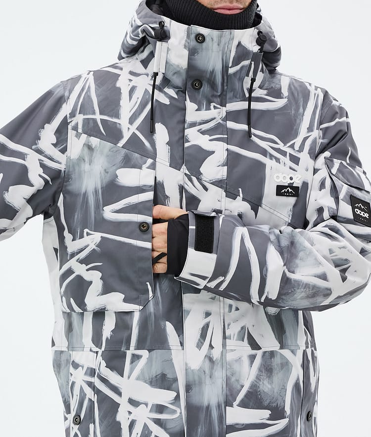 Dope Adept Laskettelutakki Miehet Scribble Black, Kuva 8 / 9