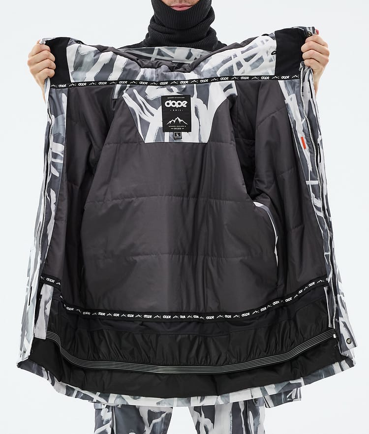 Dope Adept Laskettelutakki Miehet Scribble Black, Kuva 9 / 9