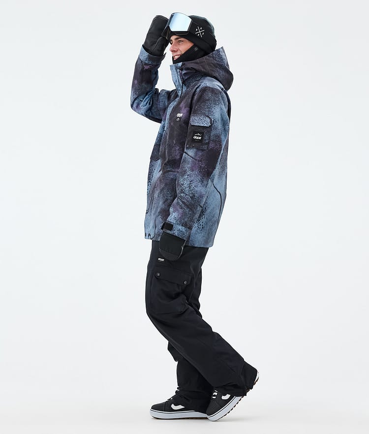 Dope Adept Lumilautailutakki Miehet Jungle Purple, Kuva 3 / 9