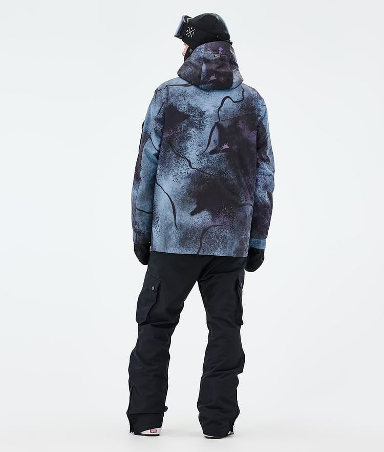 Dope Adept Lumilautailutakki Miehet Jungle Purple, Kuva 4 / 9
