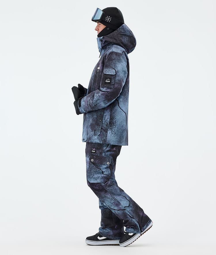 Dope Adept Lumilautailutakki Miehet Jungle Purple, Kuva 3 / 9